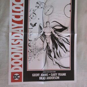 New 15" X 22" Comic Book Shop Wall Poster: DC Comics, Doomsday Clock #2